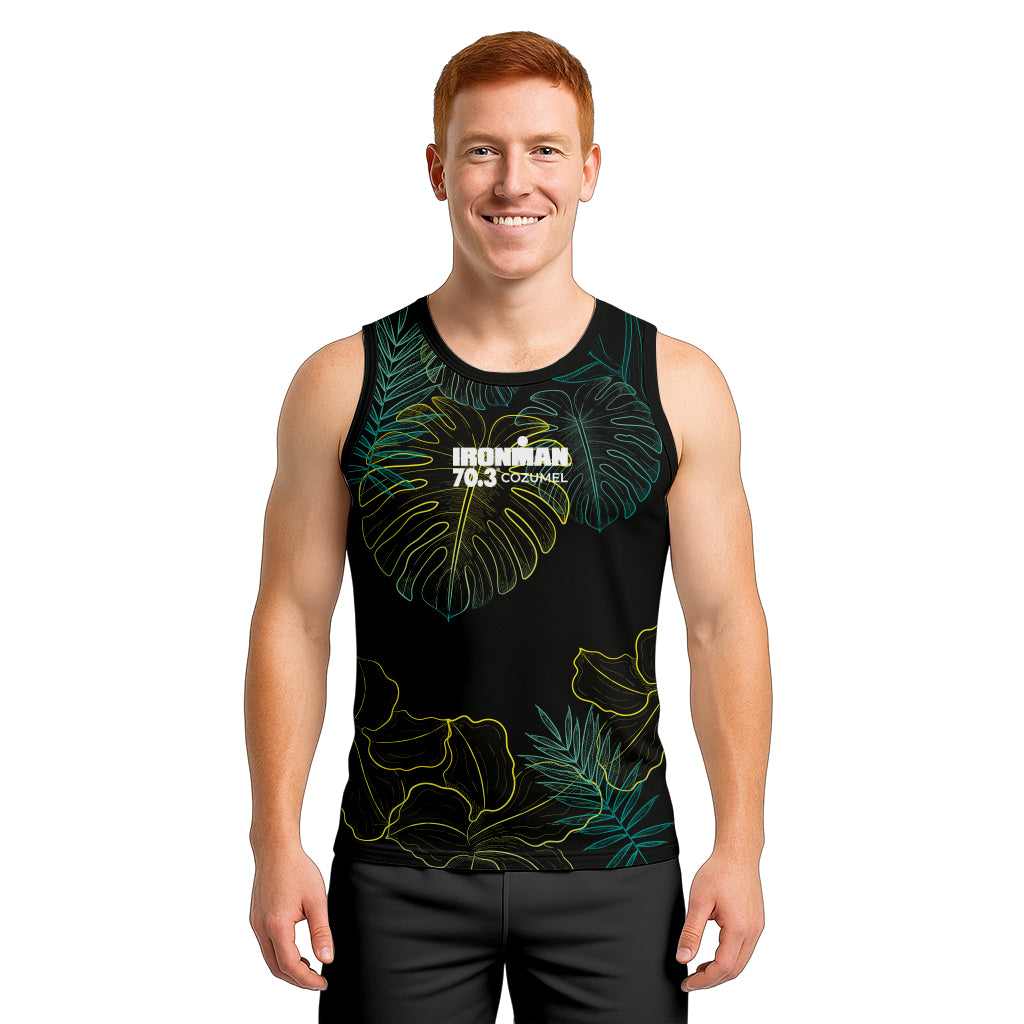 BLACK TANK TOP IM 70.3 COZUMEL 2026 MAN