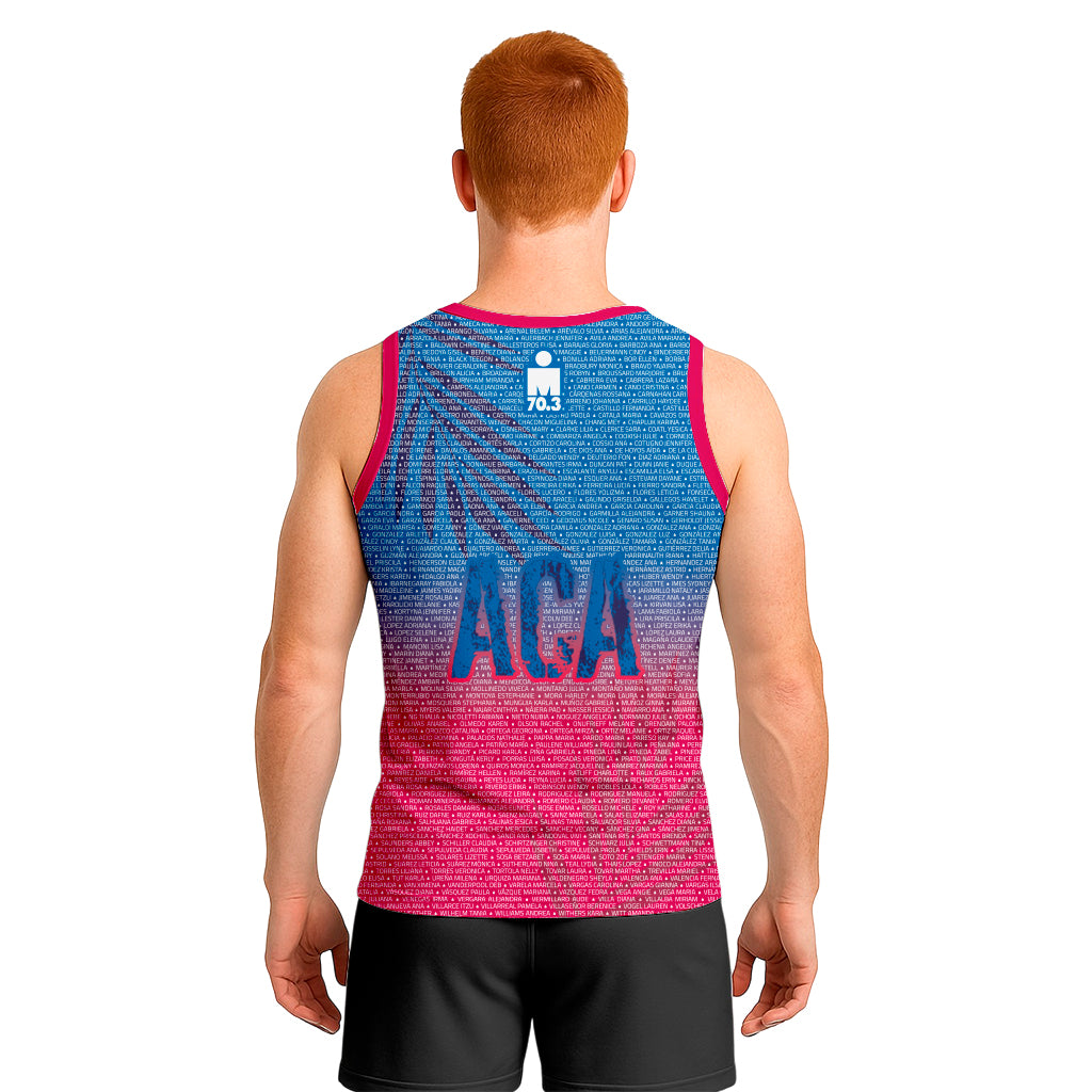 IM 70.3 ACAPULCO 2025 NAME TECH TANK WITH MEN