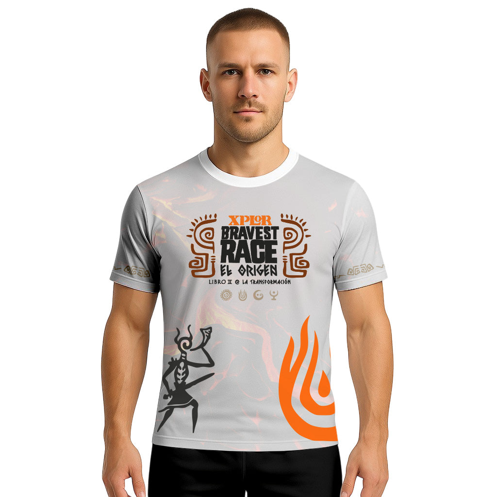 TECH TEE BRAVEST WHITE LIBRO II MEN
