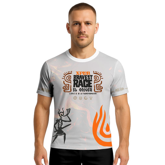 TECH TEE BRAVEST WHITE LIBRO II MEN