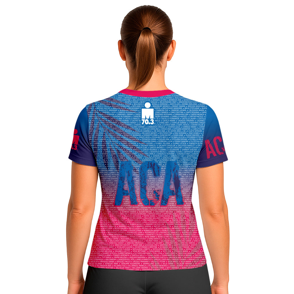 IM 70.3 ACAPULCO 2025 NAME TECH TEE WOMEN