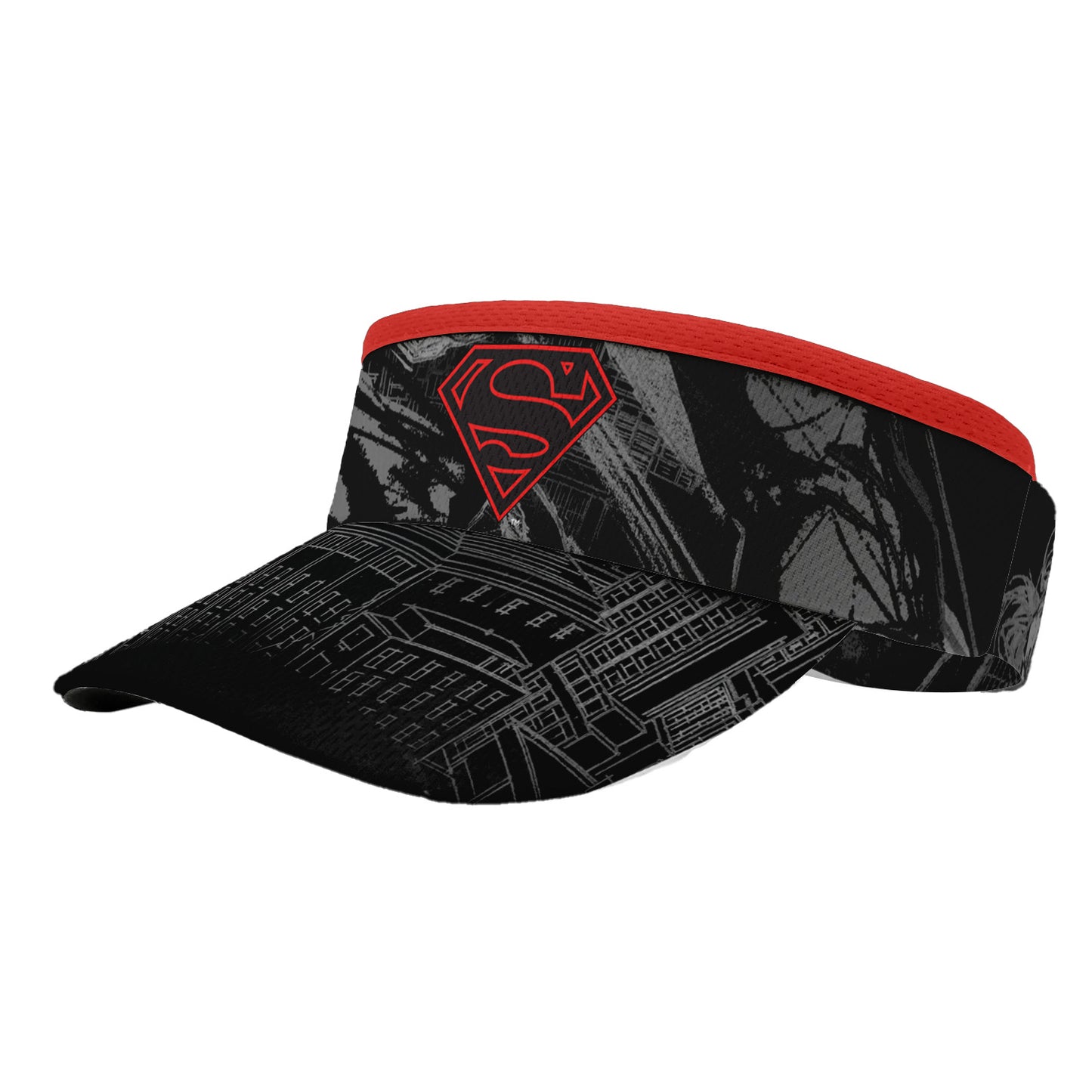 VISERA NEGRA CON GRIS SUPERMAN