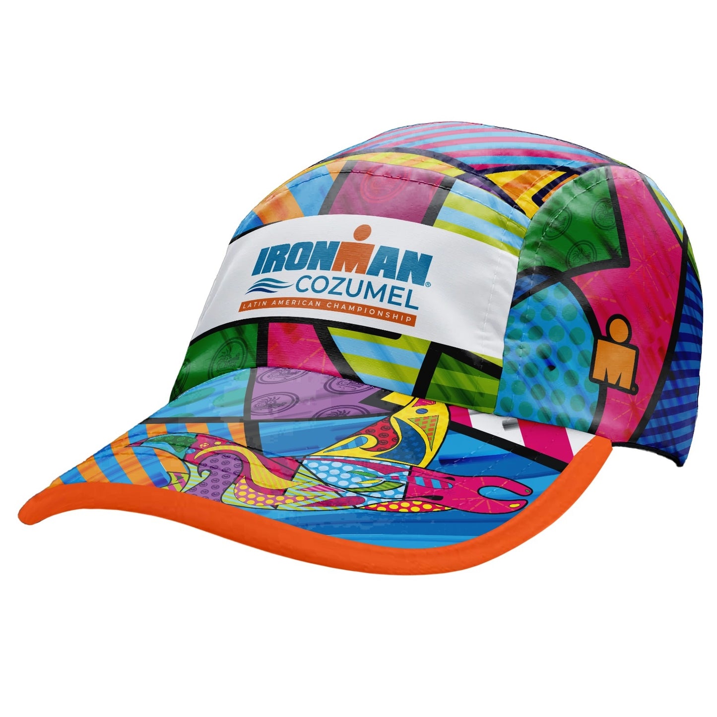 Running Cap Orange M Cozumel 2024