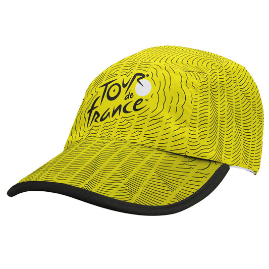 GORRA TOUR DE FRANCE AMARILLA BORDE NEGRO