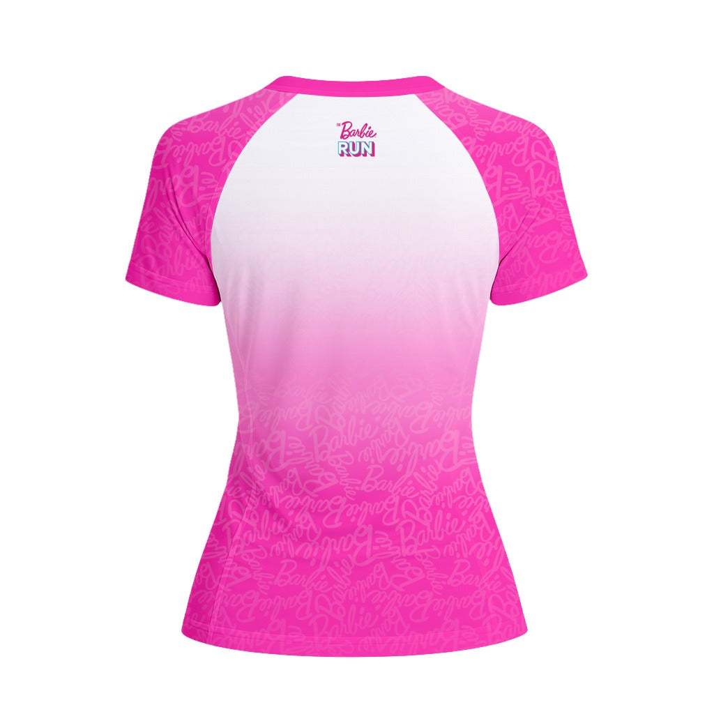 TECH TEE ROSA BARBIE RUN