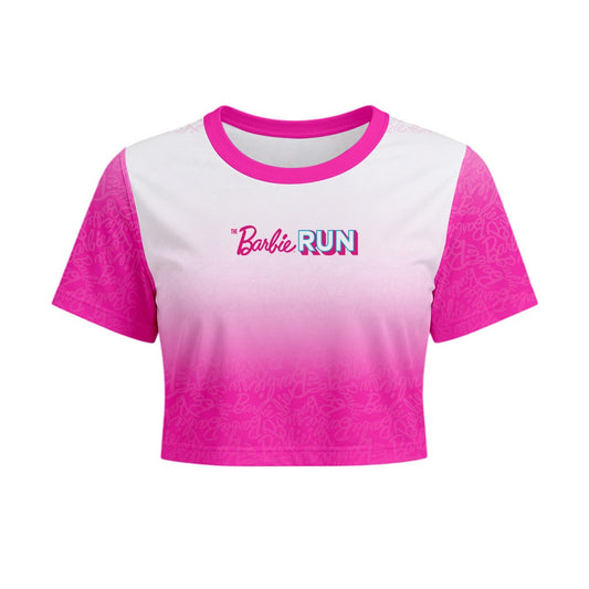 CROP TOP ROSA BARBIE RUN