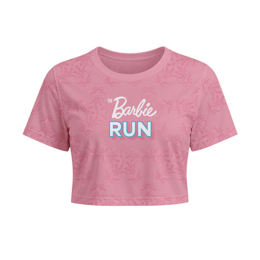 CROP TOP ROSA BARBIE RUN