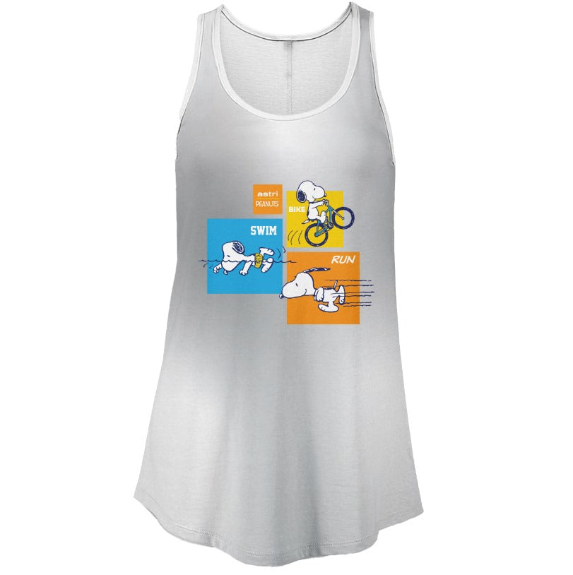 TANK SNOOPY DRIFIT TRIATLON BLANCA DAMA