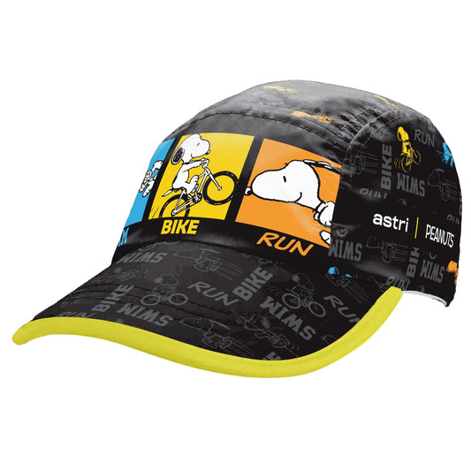 GORRA SNOOPY TRIATLON NEGRA