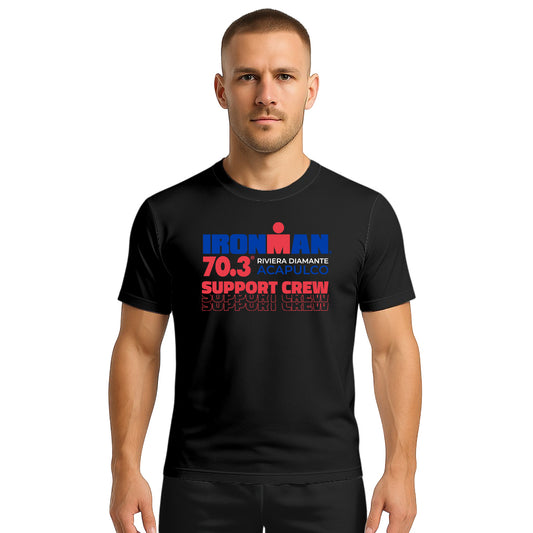 COTTON T-SHIRT SUPPORT CREW ACAPULCO MAN