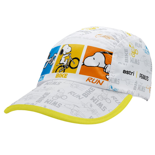 GORRA SNOOPY TRIATLON BLANCA