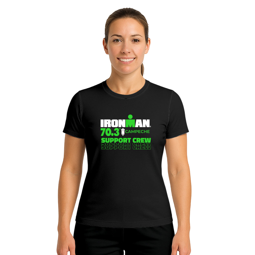 COTTON T-SHIRT SUPPORT CREW CAMPECHE WOMAN