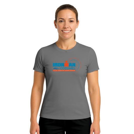 COTTON T-SHIRT ANYTHING IS POSSIBLE COZUMEL LATIN AMERICA WOMAN