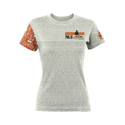 Tech Tee Names Women IM 70.3 Monterrey 2025