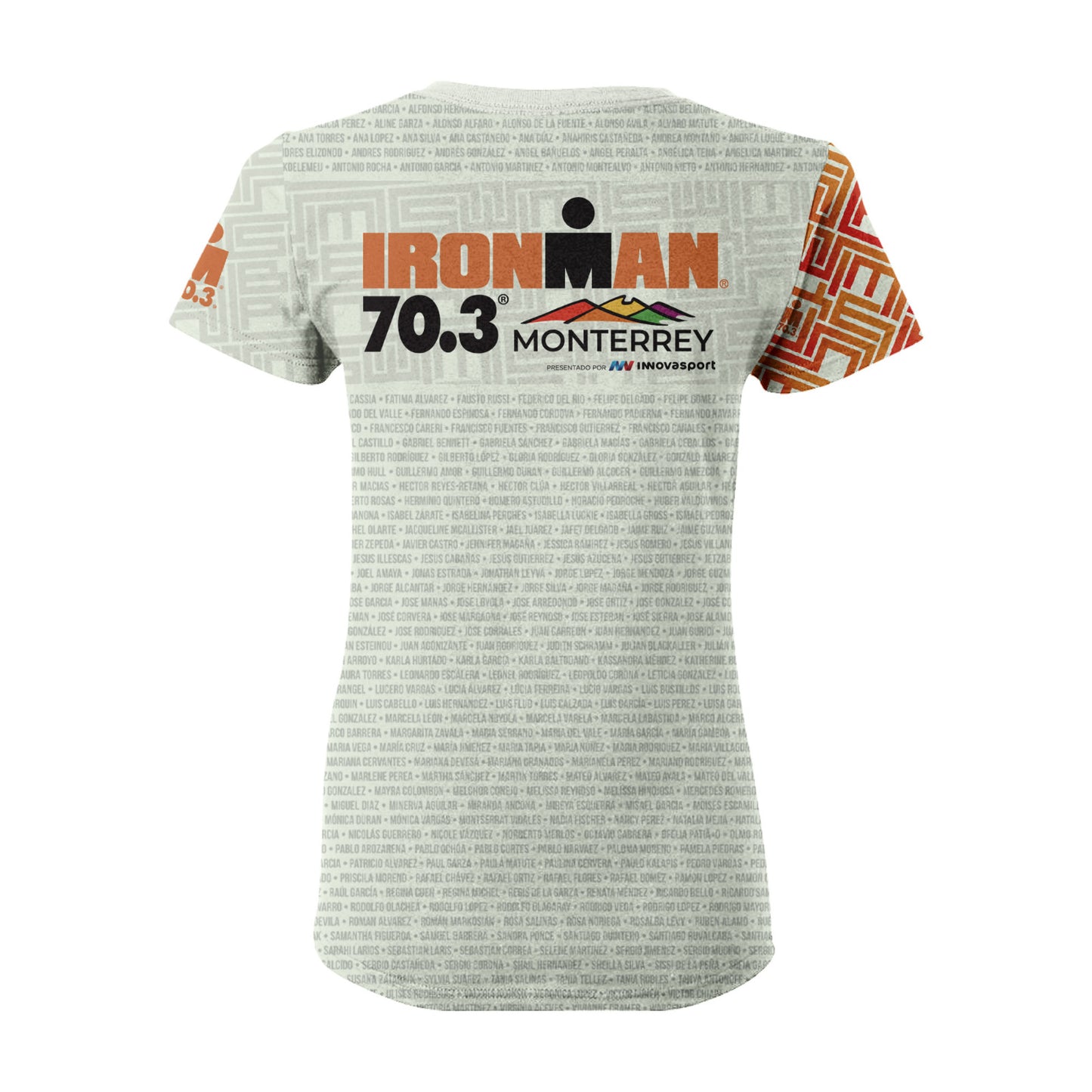 Tech Tee Names Women IM 70.3 Monterrey 2025