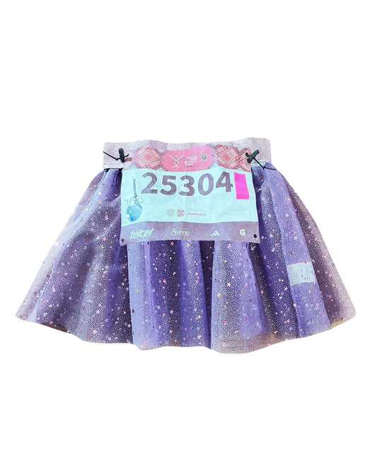 Lilac Tutu with Number Holder