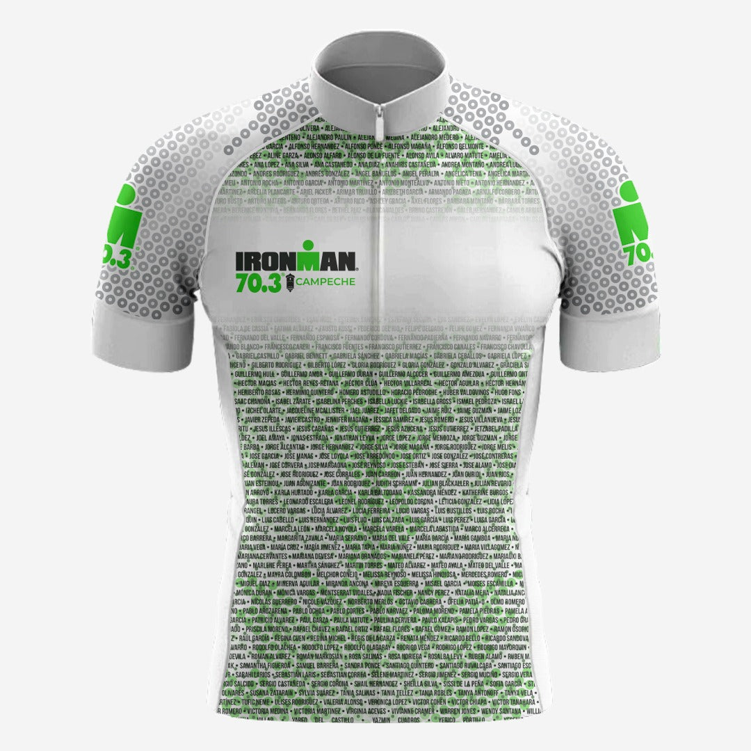 Cycling Jersey Women IM 70.3 Campeche 2025 White