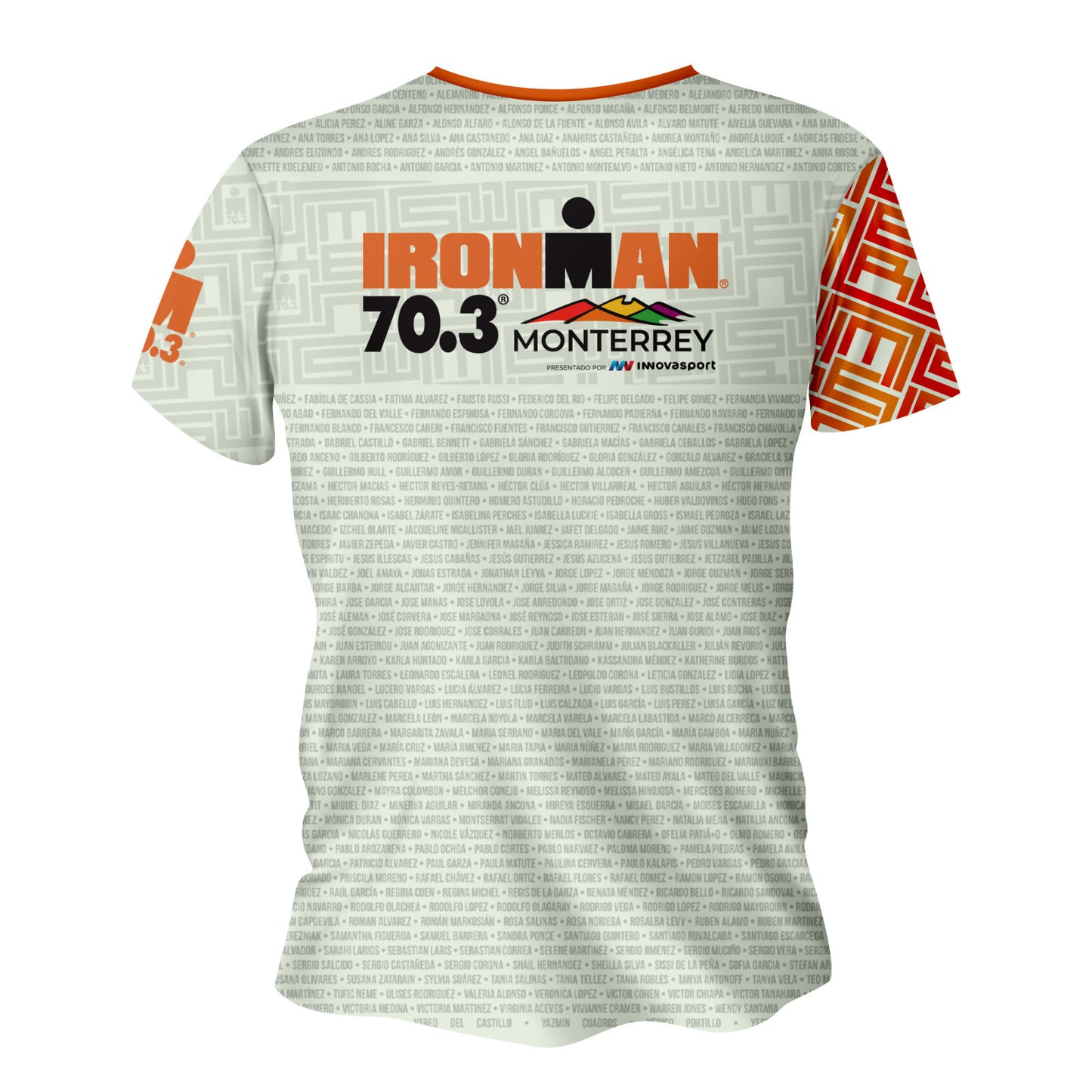 Tech Tee Names Men IM 70.3 Monterrey 2025