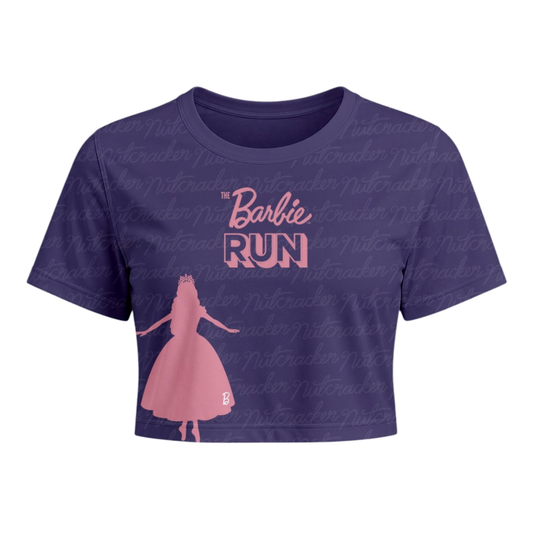 CROP TOP MORADO BARBIE RUN