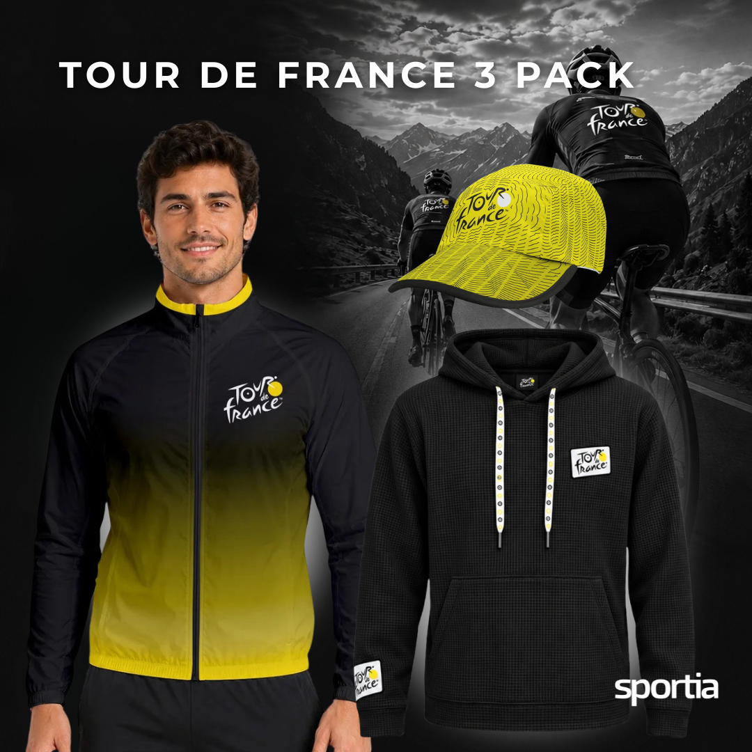 TOUR DE FRANCE 3 PACK NEGRO CABALLERO