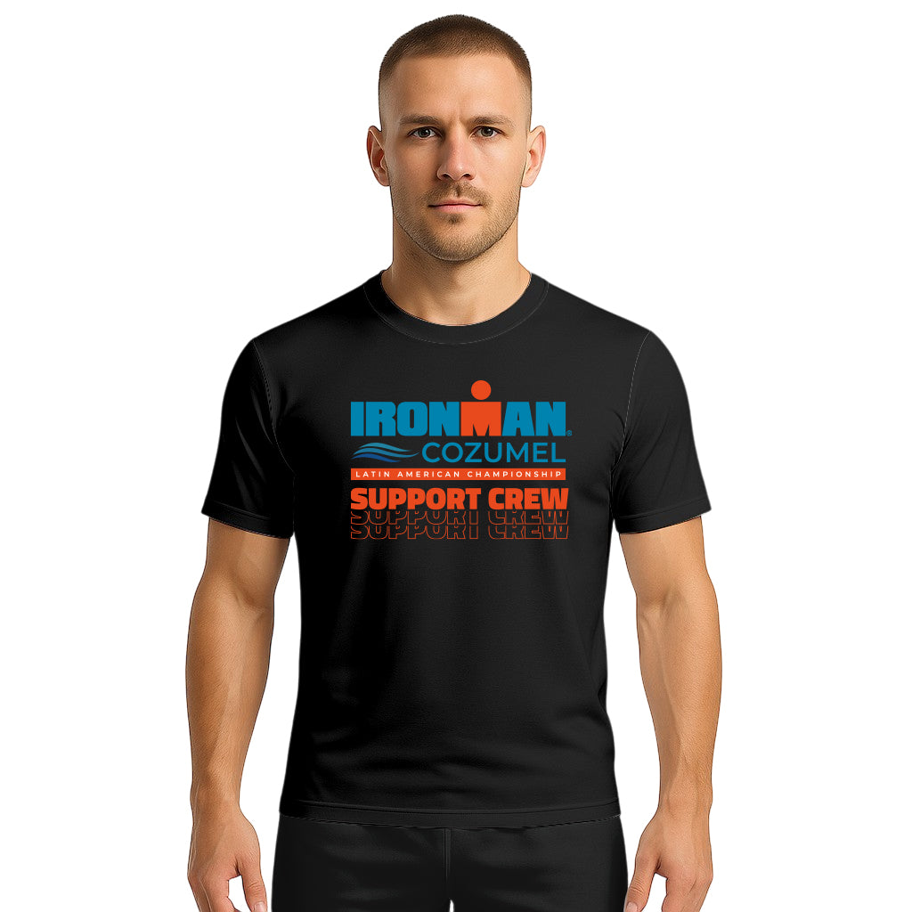COTTON T-SHIRT SUPPORT CREW LATIN AMERICA MAN