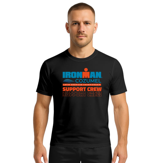 COTTON T-SHIRT SUPPORT CREW LATIN AMERICA MAN