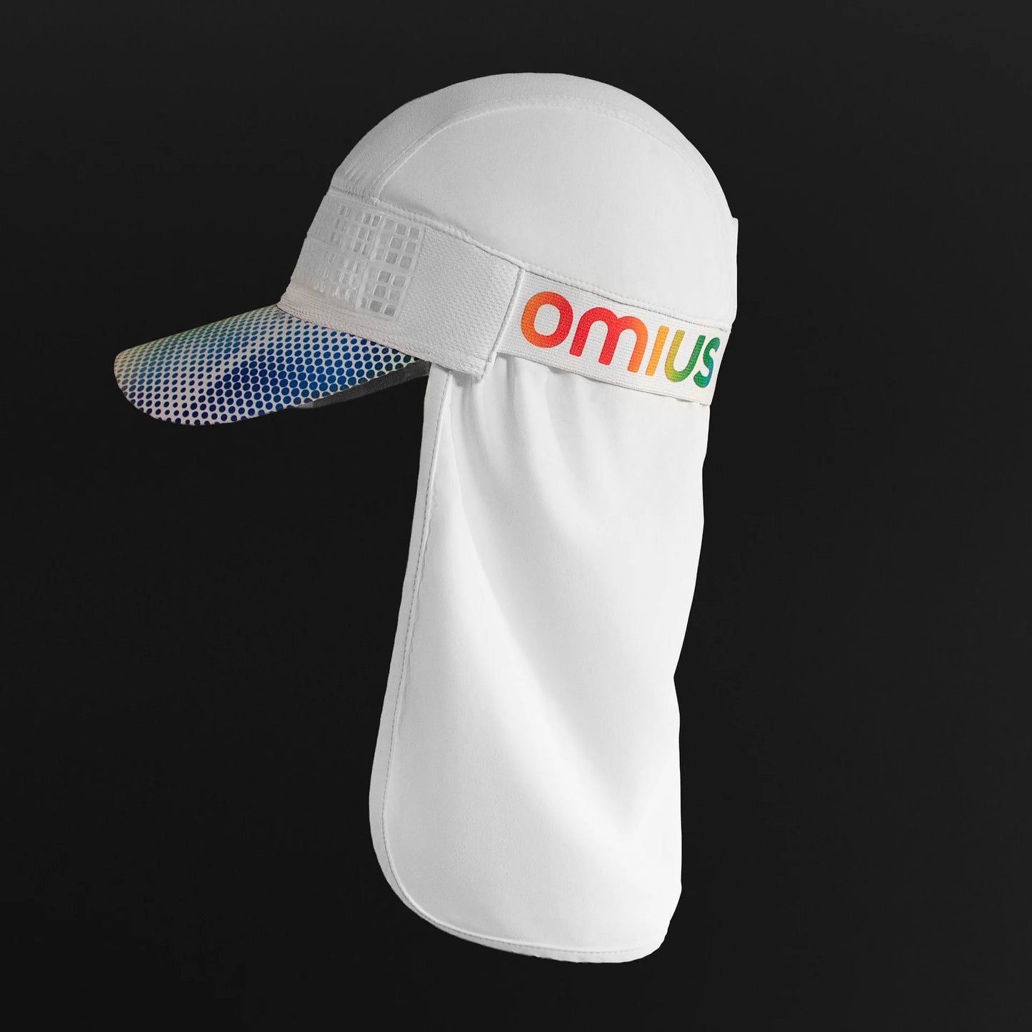 GORRA BLANCA CON CAPA (SIN PIEDRAS)