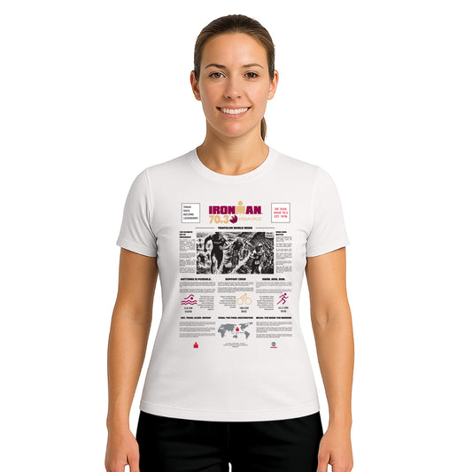 COTTON T-SHIRT NEWSPAPER VERACRUZ WOMAN
