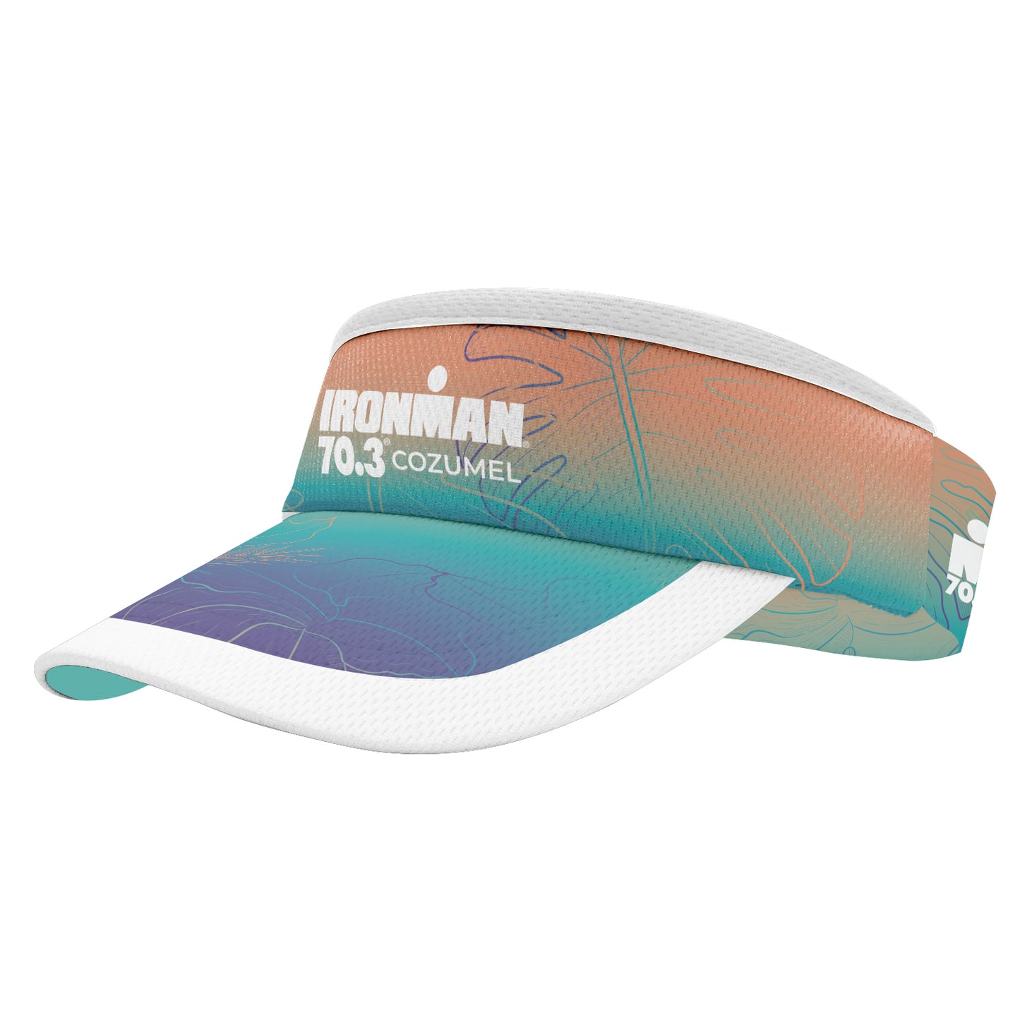 PEACH VISOR IM 70.3 COZUMEL 2026