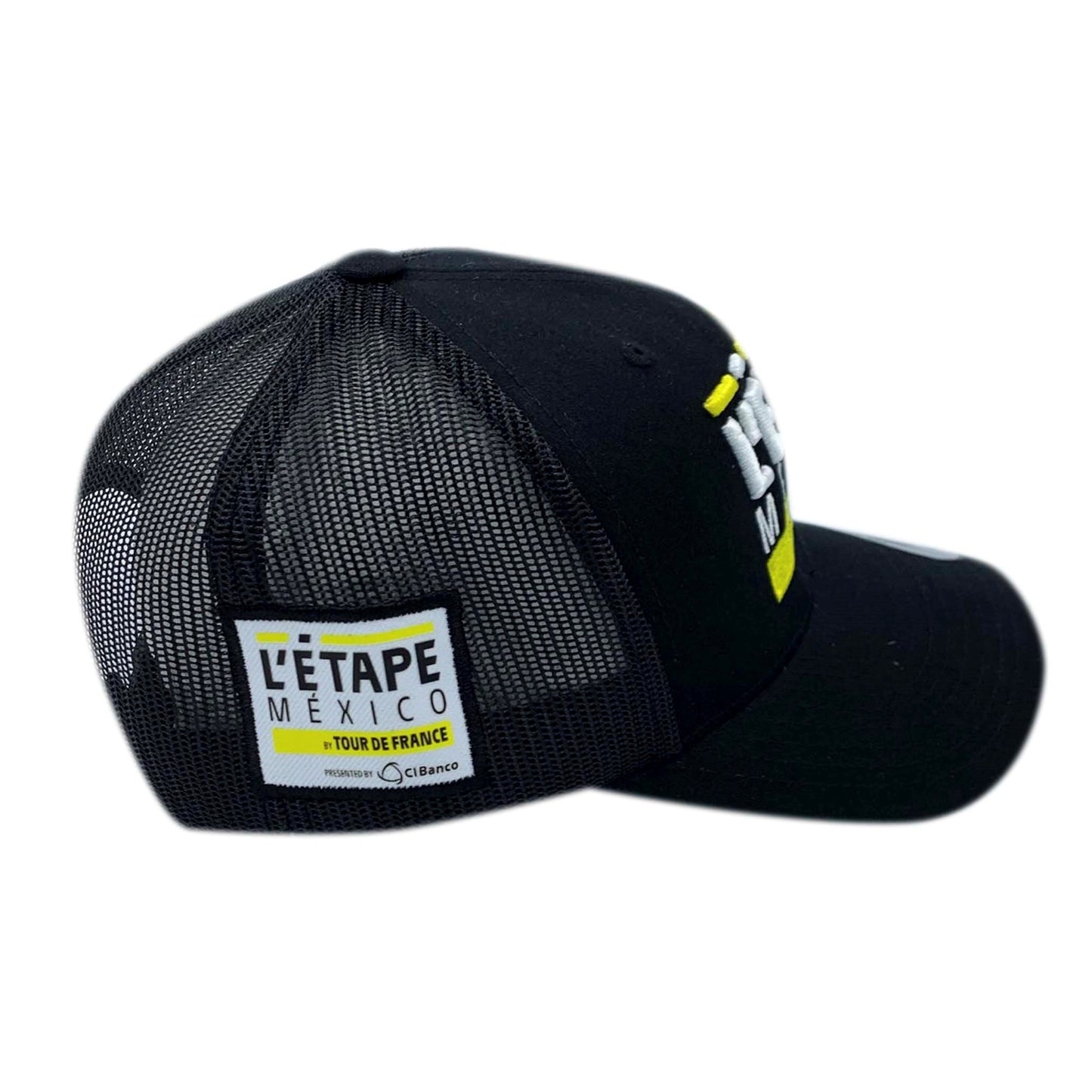 LA ETAPE BLACK EMBROIDERED CAP