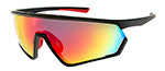 SPORTS SHIELD VENTILATED SPORTS LENS RED LITMINUS