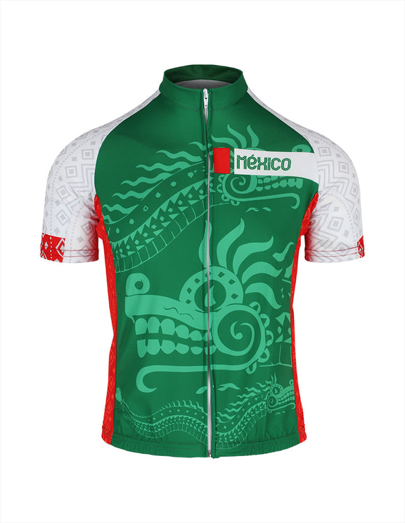 Jersey Ciclismo Mexico Verde Dama