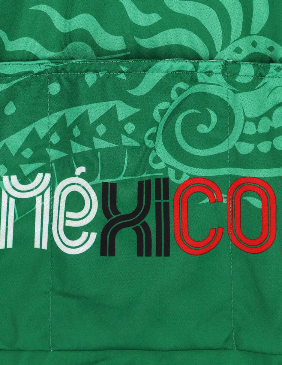 Mexico Green Lady Cycling Jersey