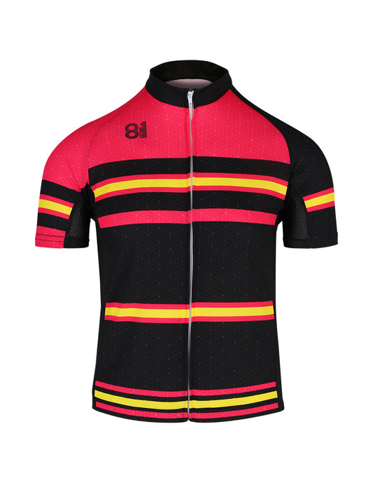 Men's Pink Cycling Jersey