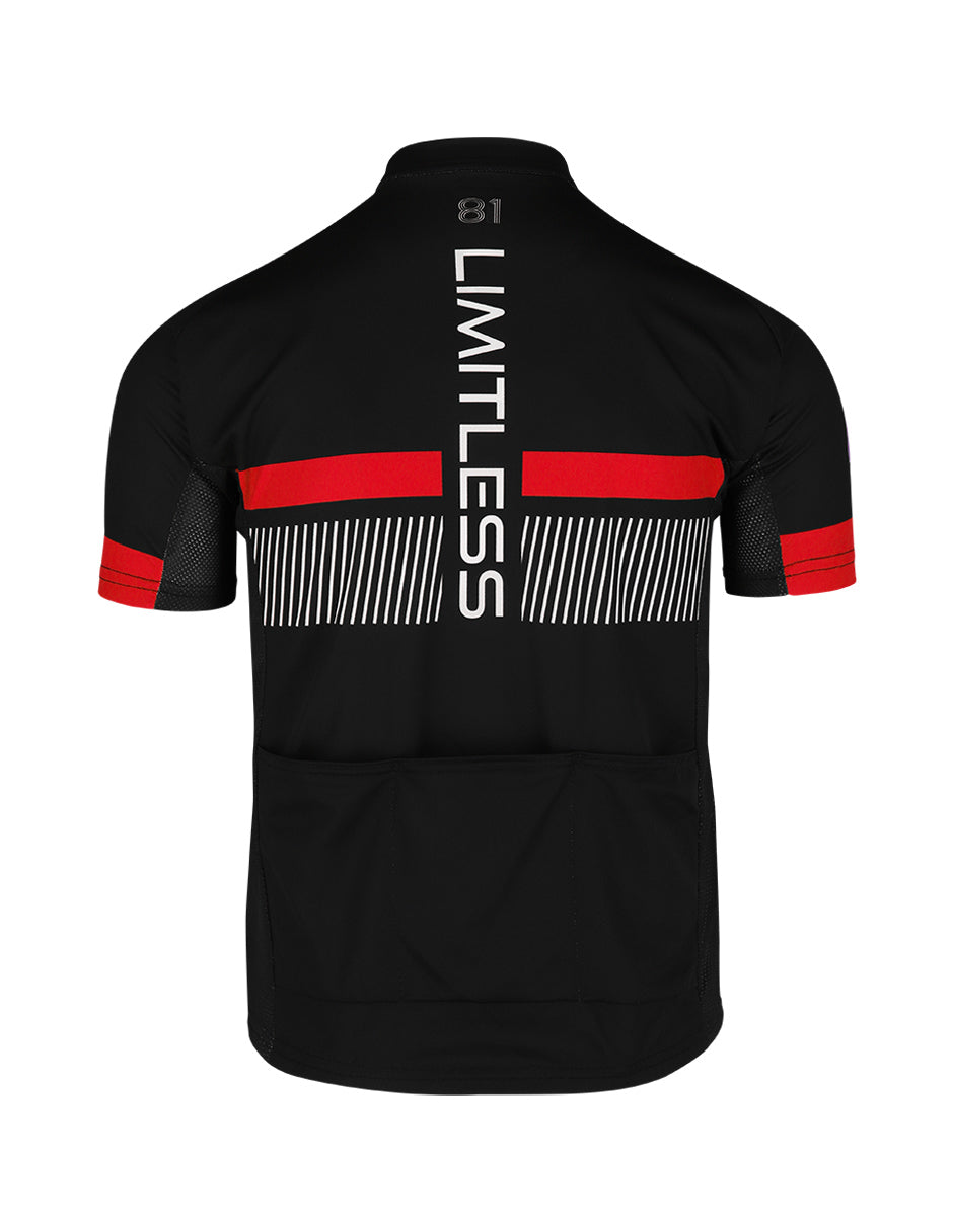 Jersey Ciclismo Limitless ROJO Caballero