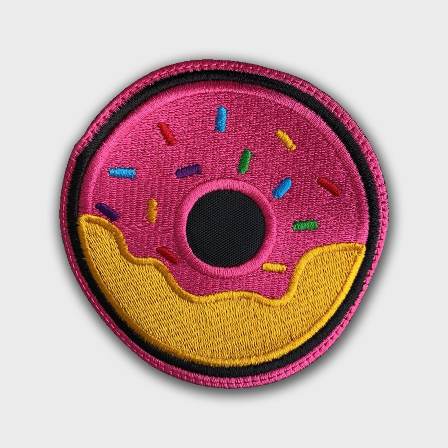 Pink donut patch