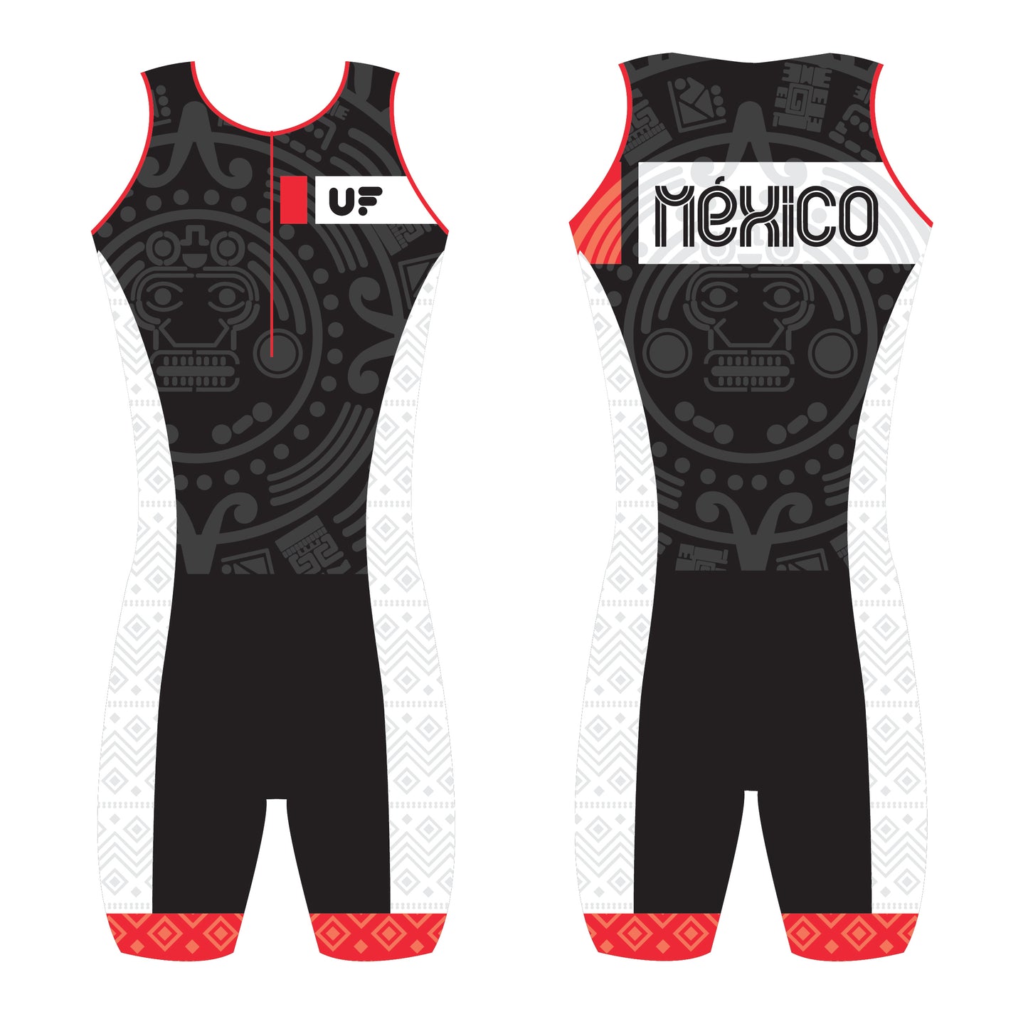 BLACK CALENDAR TRISUIT KIDS