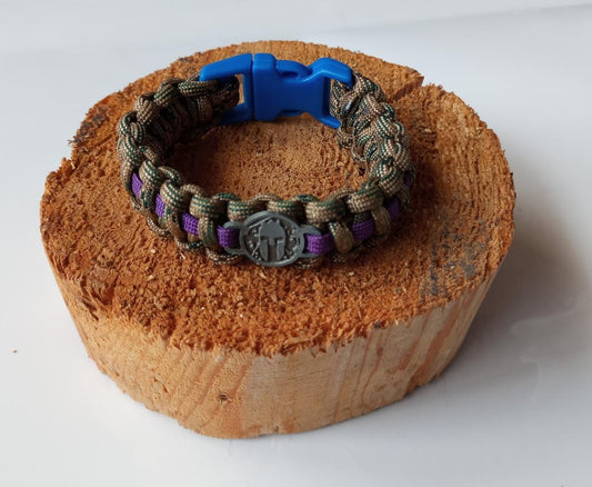 BLUE PARACORD BRACELET