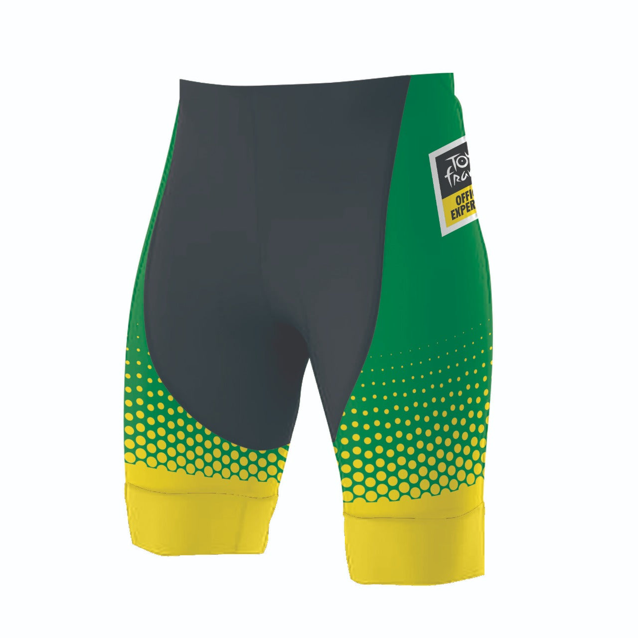 LA EPAPA GREEN/YELLOW 2022 MEN'S CYCLING SHORTS